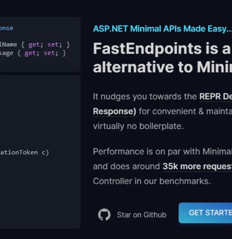 FastEndpoints screenshot